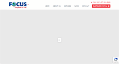 Desktop Screenshot of focuslogisticsinc.com